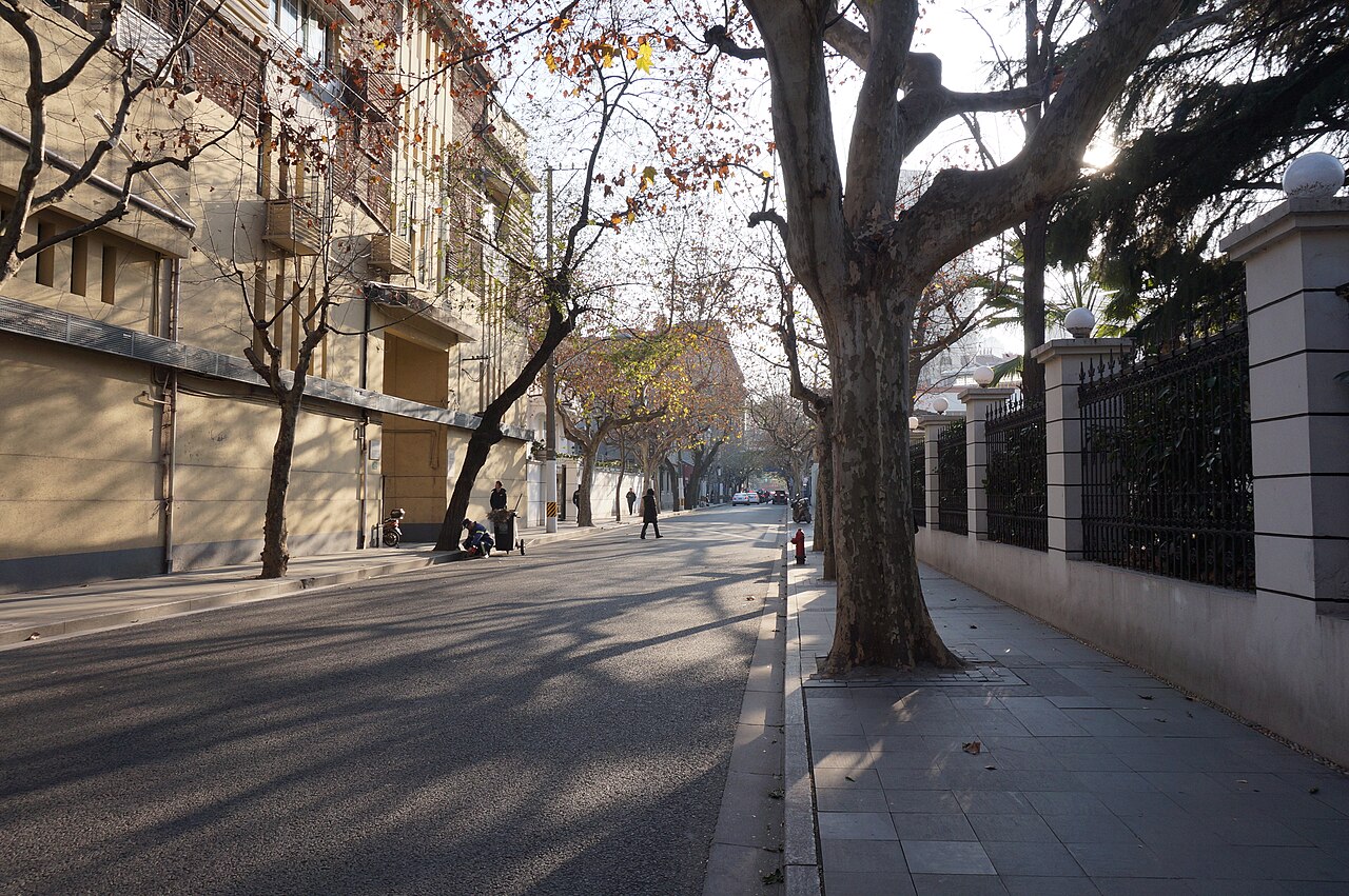 Photograph of Wukang Road, Shanghai